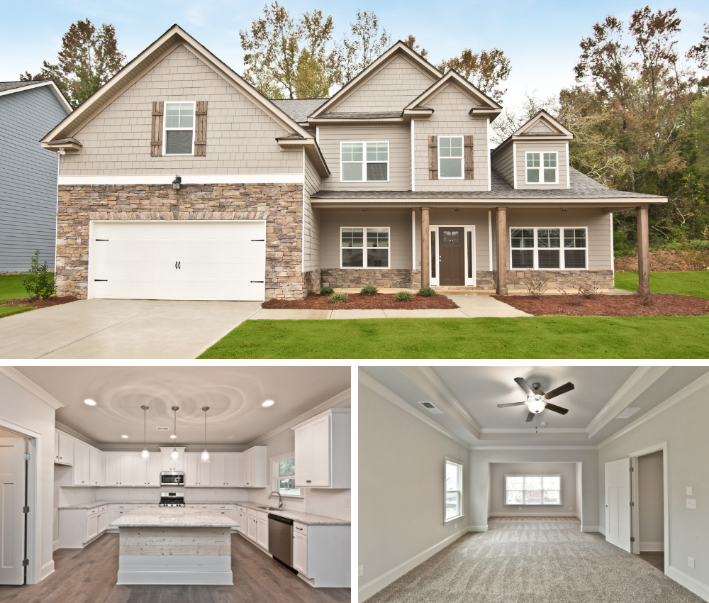 The Tahoe home plan available now at Stonewall Farms in Hixson